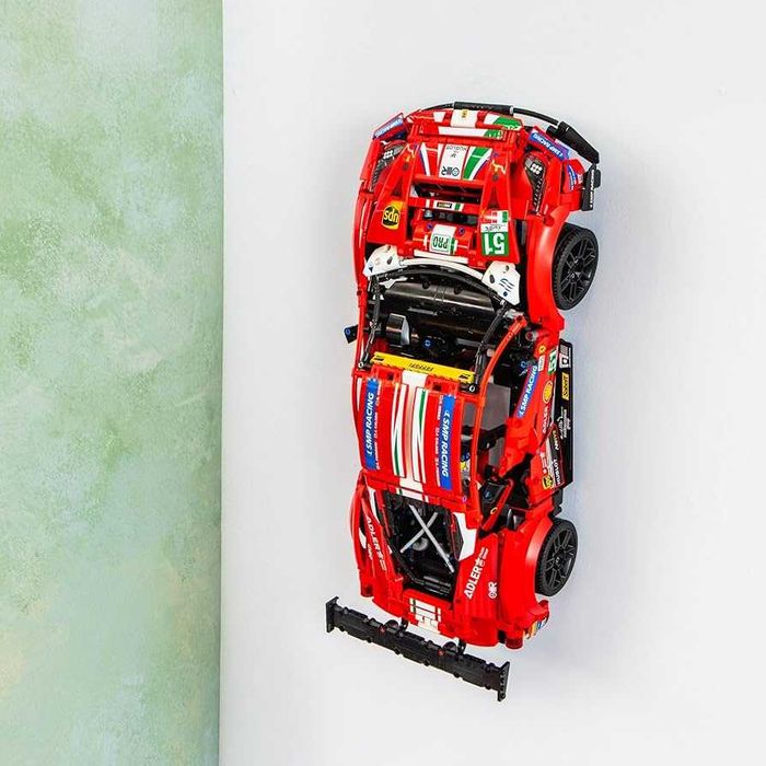 Uchwyt Ścienny na Zestaw LEGO Technic 42125 Ferrari 488 GTE