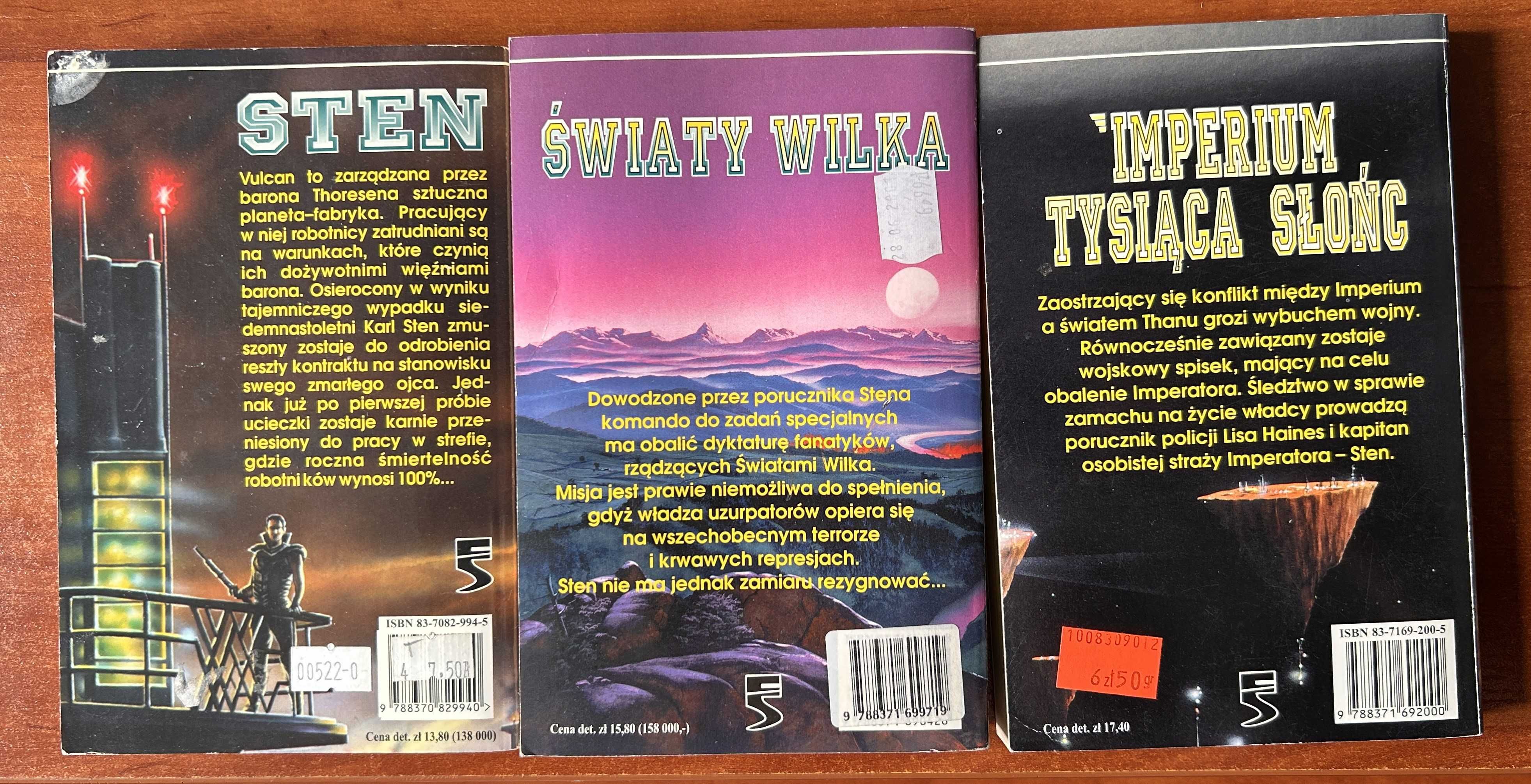 Cykl Sten tomy 1, 2 i 3