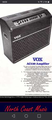 Vox AC-120  Vox Ac120 2x12" 1974 - 1978