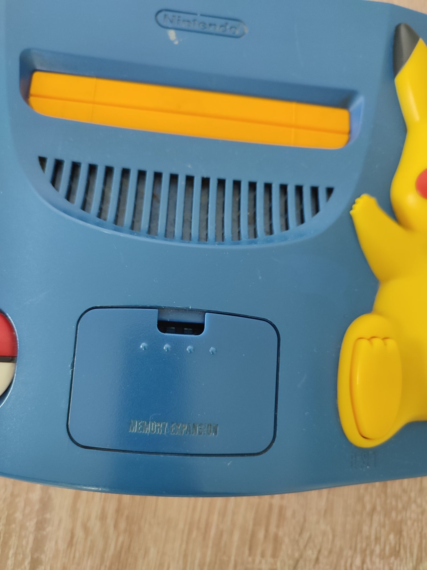 Nintendo 64 Pikachu Oryginalna konsola