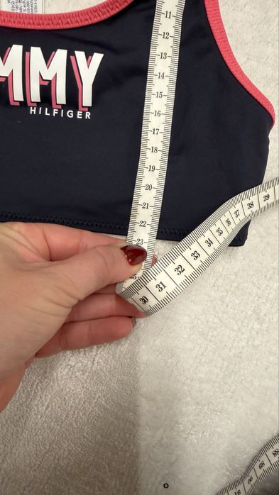 Tommy hilfiger stroj kapielowy 128/140 8-10l grsnatowy basen