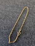 Pulseira de ouro 19,2k (fina)