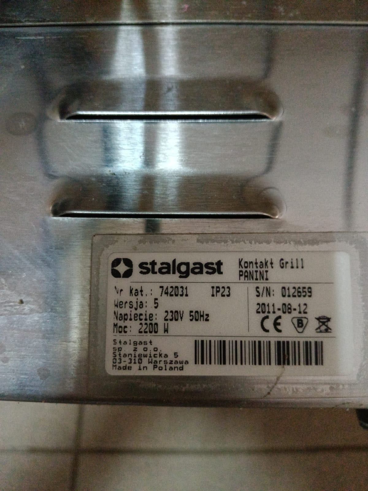 Sprzedam gastronomiczny grill elektryczny