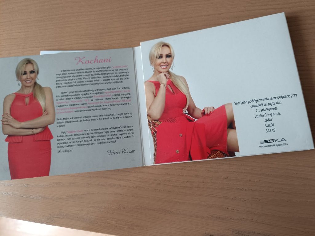 Teresa Werner Szczęśliwe chwile płyta CD + dodatek