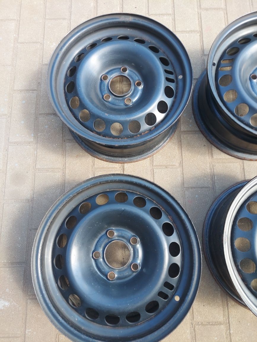 Felgi stalowe 5x110 Opel 6.5 X 15 ET 35 otwór: 65.1 komplet!