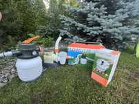 Pompa piaskowa Bestway 58497 + kule filtracyjne – bardzo dobry stan!