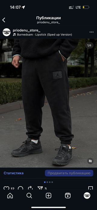 ОРИГІНАЛ‼️Штани Air Jordan statement Polar Fleece original оригінал