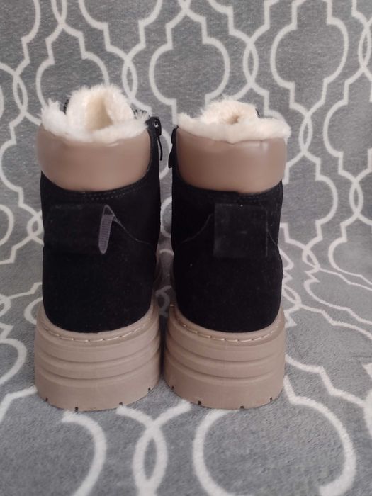 Buty trapery kozaki zimowe