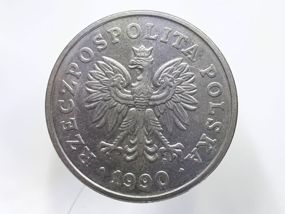 Stare monety. Moneta 50 złotych 1990 r