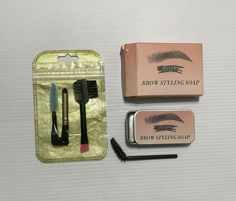 Мило для моделювання та фіксації брів Imagic EY-342 Щіточка для бровей