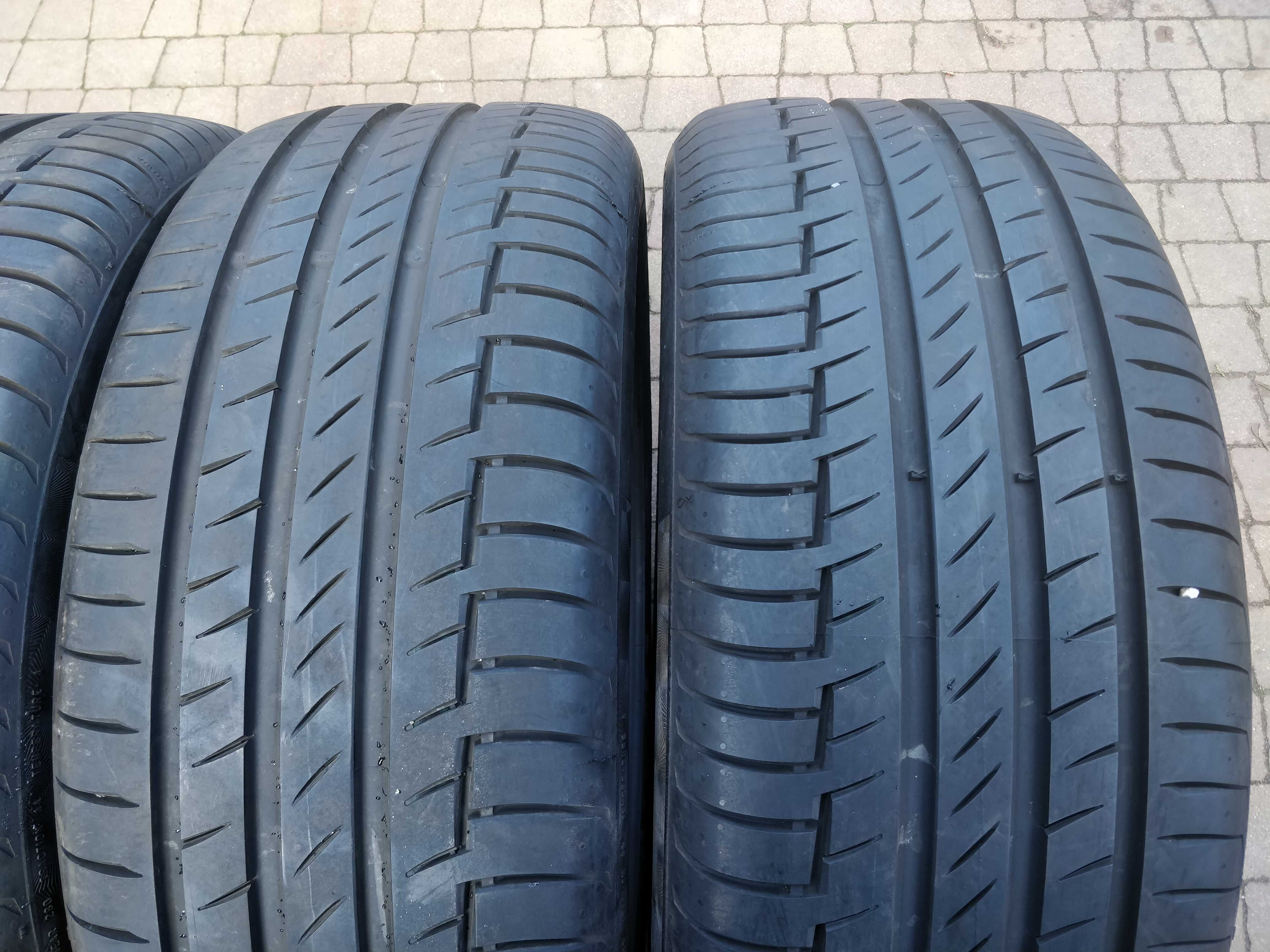 2984. Opony letnie 235/50/19 Continental 2022r 7.5mm jak nowe 4szt