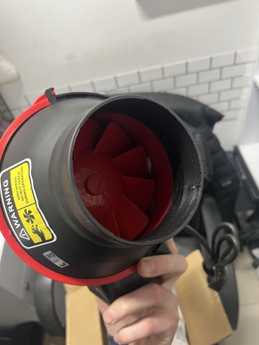 Канальний витяжний вентилятор yj 100