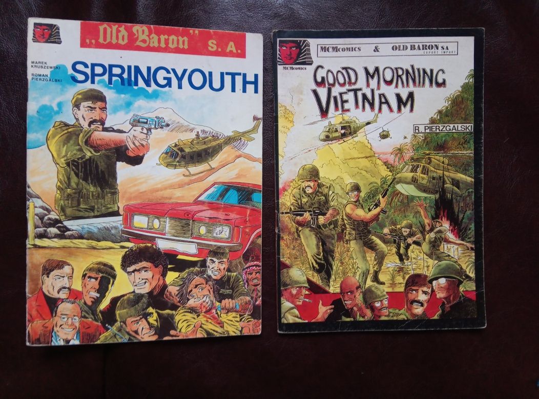 Komiksy Good Morning Vietnam oraz Springyouth