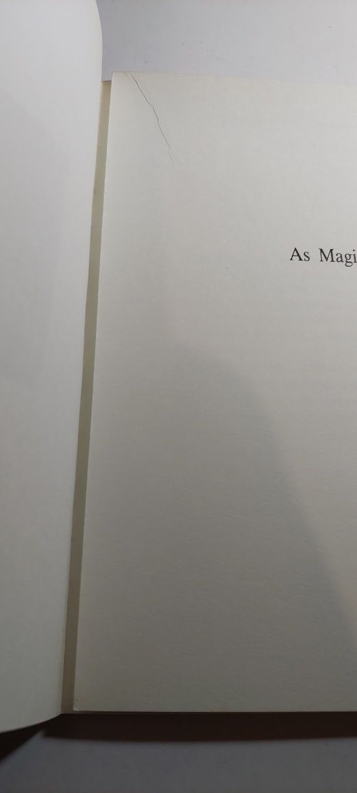 As Magias - Herberto Helder (1ª edição, 1987)