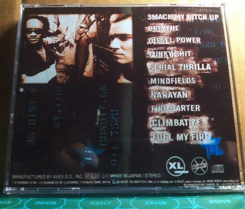 Коллекция CD группы The Prodigy