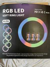 Кольцевая лампа RGB LED Lux 56 см MJ56