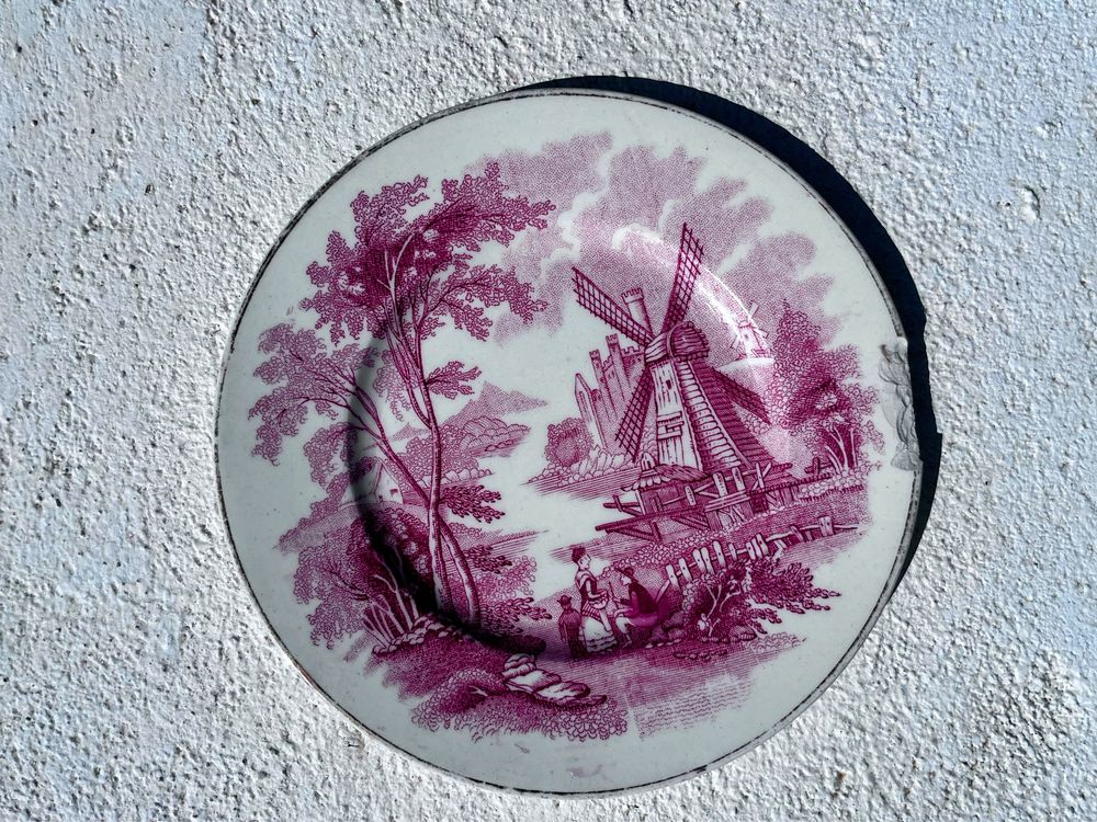 Prato Porcelana Inglesa Marca Windmill