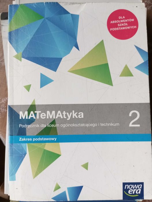 Matematyka 2 podręcznik zakres podstawowy Nowa Era