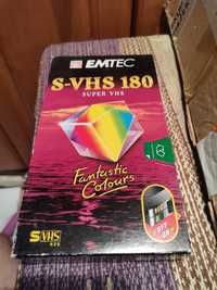 Kaseta video EMTEC 180 nowa S-VHS 180 SUPER VHS CHROME