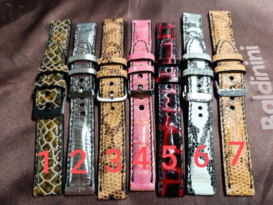 Ремешки для часов 22, 20, 18 мм.