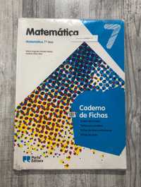 Caderno de fichas de Matemática (Matemática 7º ano)