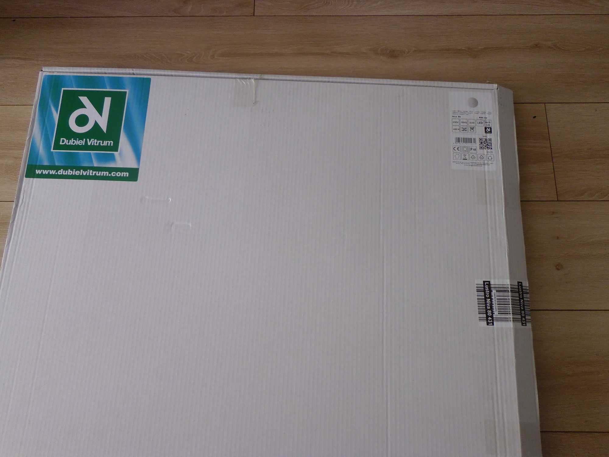 Lustro łazienkowe z LED fi 80cm. Włącznik dotykowy.