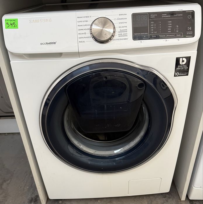 WYPRZEDAŻ! 6 miesięcy gwarancji/używana pralka Samsung 9kg