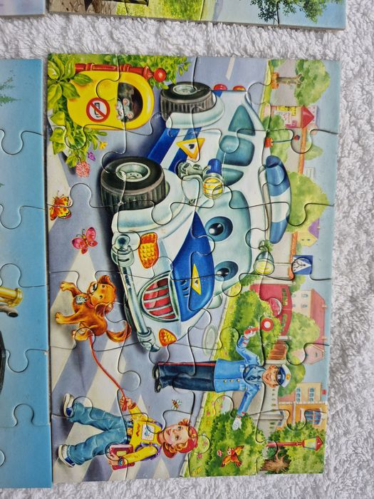 Пазли Castorland 24 елементи техніка машини 4+