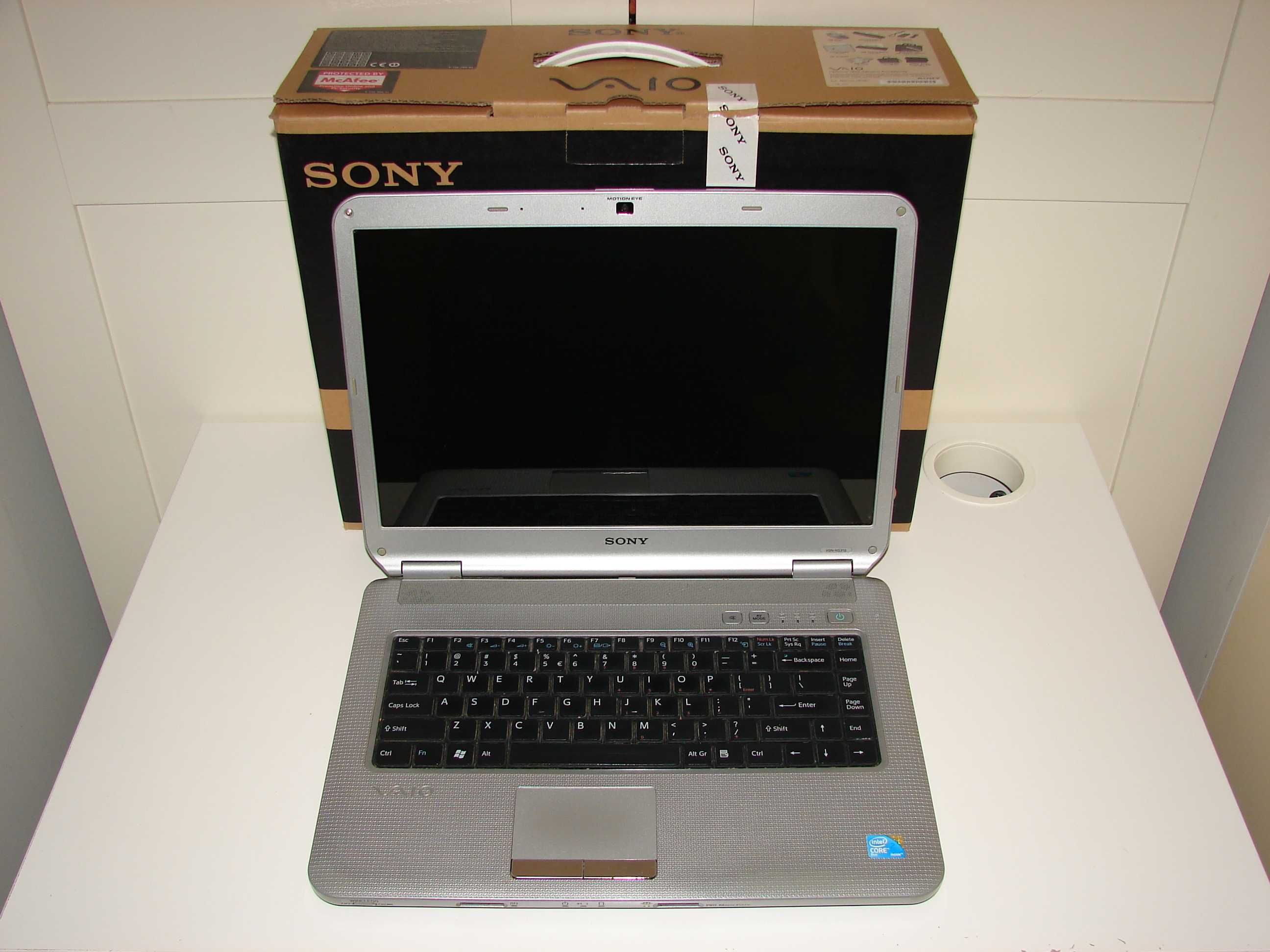 Laptop Sony Vaio VGN-NS31S/S Intel Uszkodzony!!!