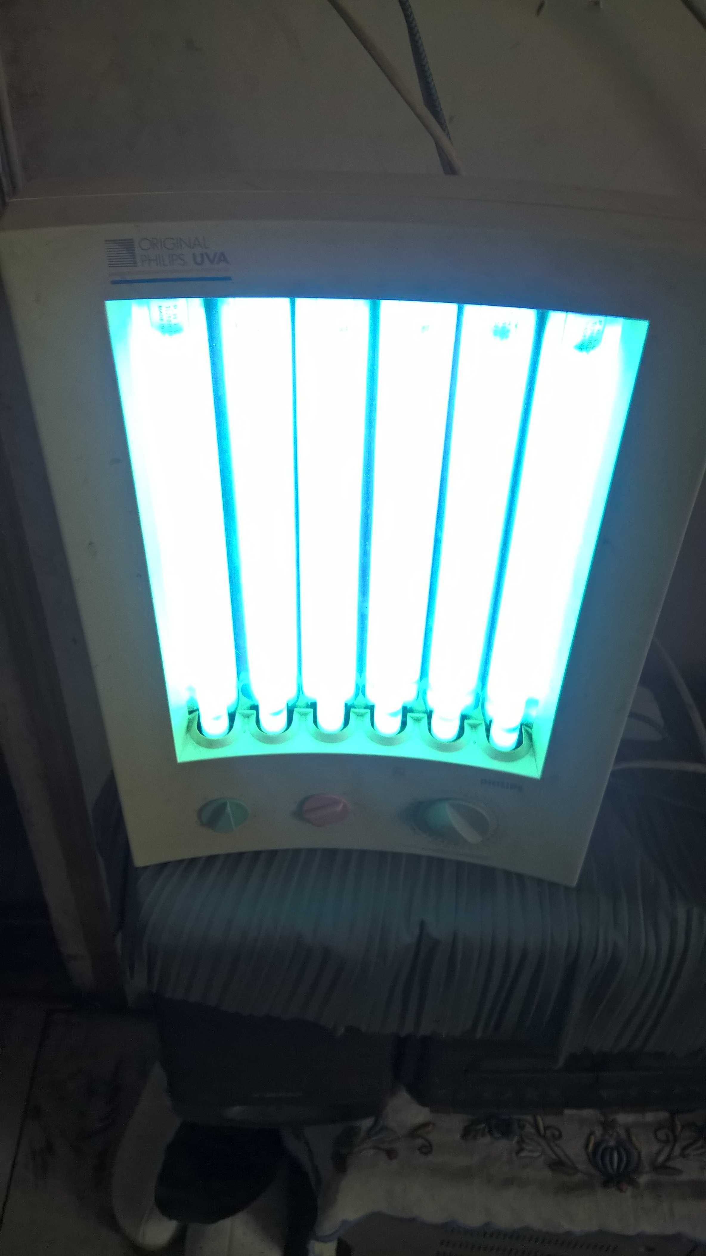 Lampa  solarna    do  twarzy