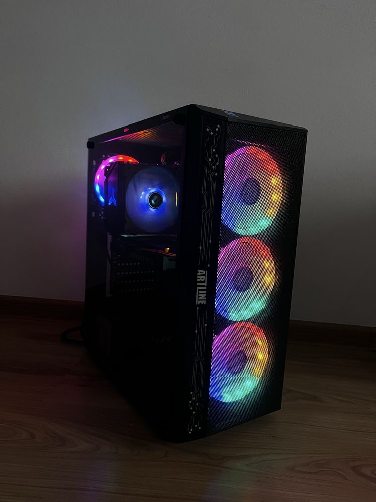 Komputer gamingowy i5-12400F + RTX 3060 + 32 GB RAM – gotowy do pracy!