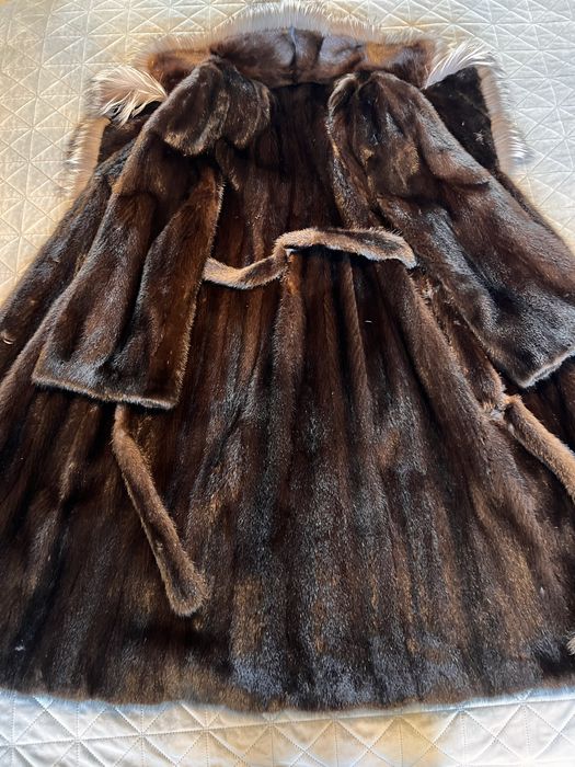 Шуба норкова натуральна