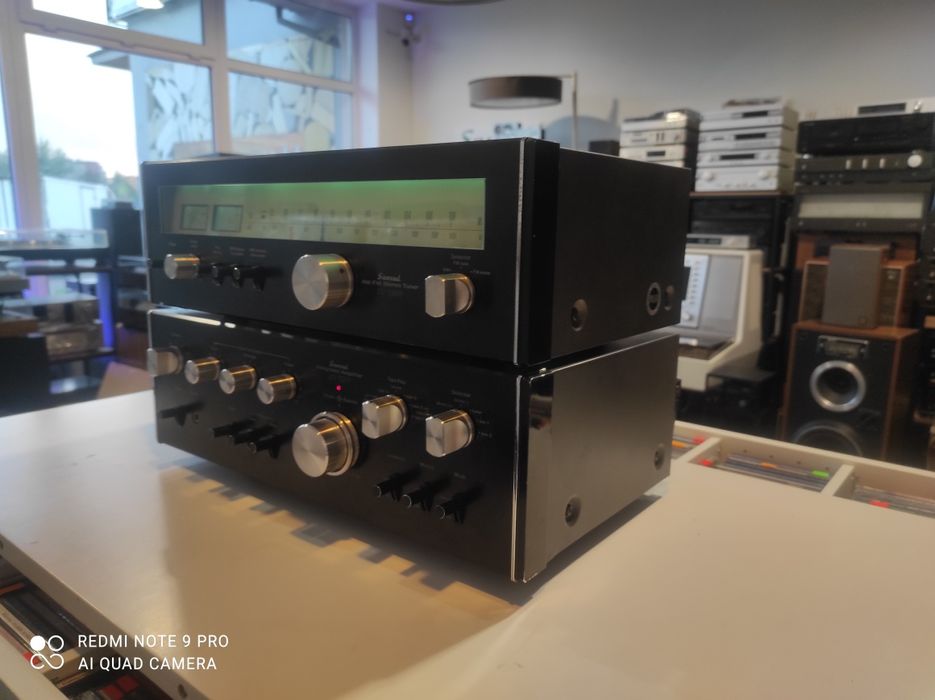 Sansui AU 5900 i TU 5900. Zestaw stereo Stan Igła Serwis . Gwarancja !