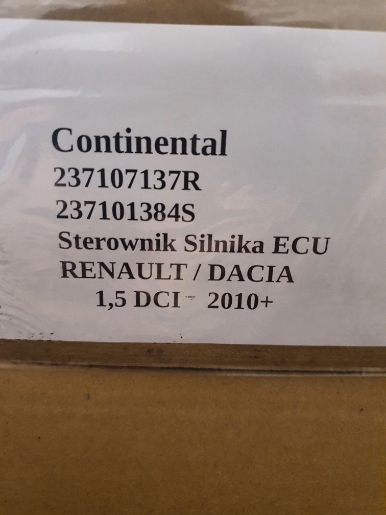 Sterownik Silnika ECU Dacia Renault 1.5 DCI
