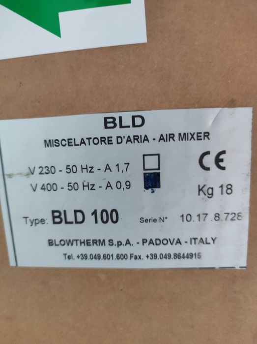 Destryfikator powietrza/mieszacz powietrza/podsufitowy