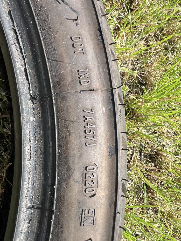Opony motocyklowe tył 180/70/b15 przód 100/90/19