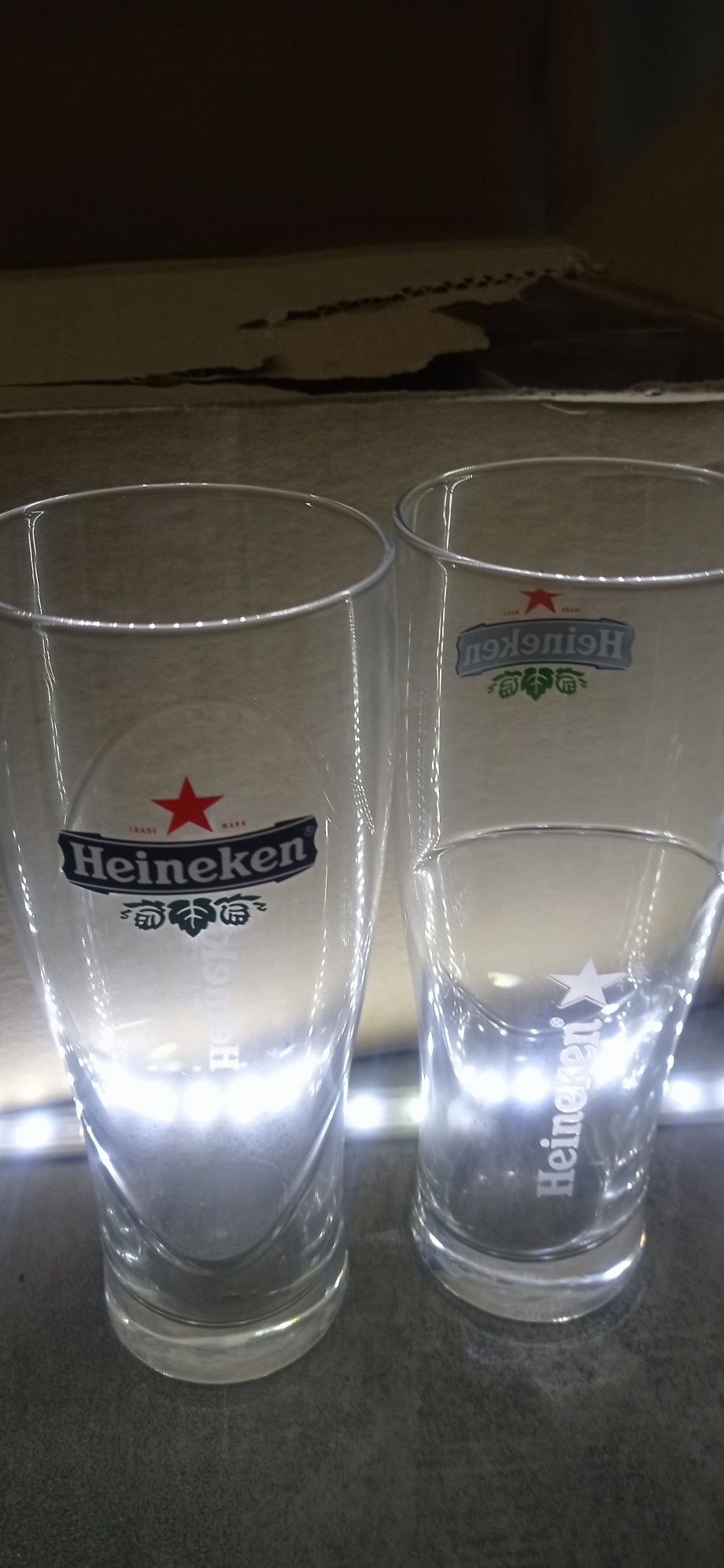 Sprzedam OKAZJA nowe kufle Heineken 0.5