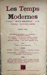 34 volumes de “Les temps modernes”