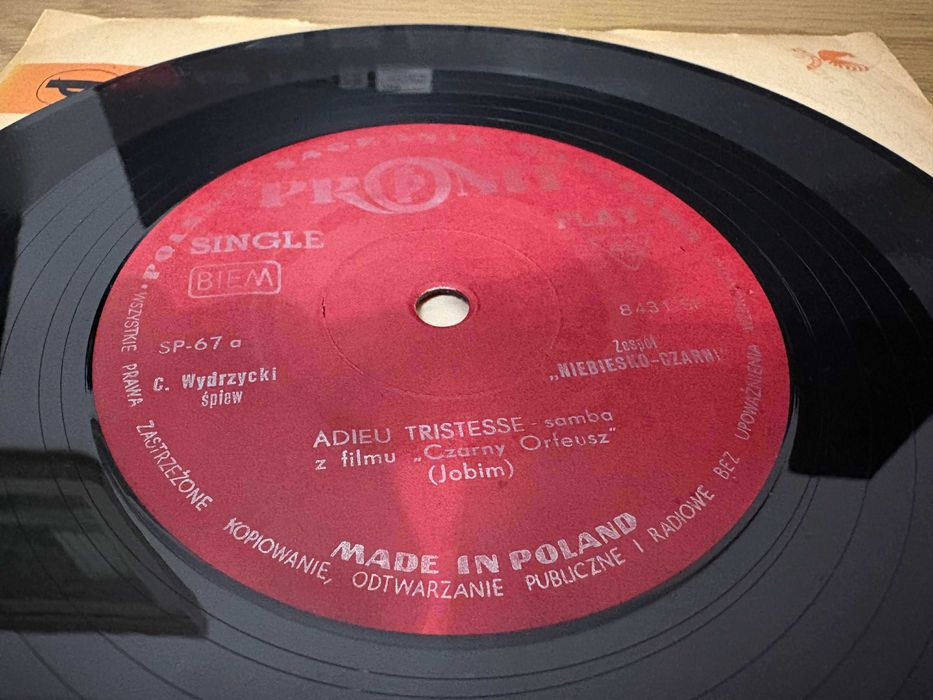 Czesław Wydrzycki (Niemen) – „Adieu Tristesse / El Soldado De Levita”