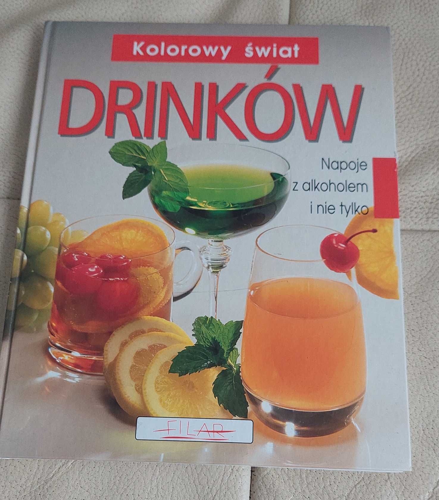 Kolorowy świat drinków, aut. K. Schmidli, stan 9/10