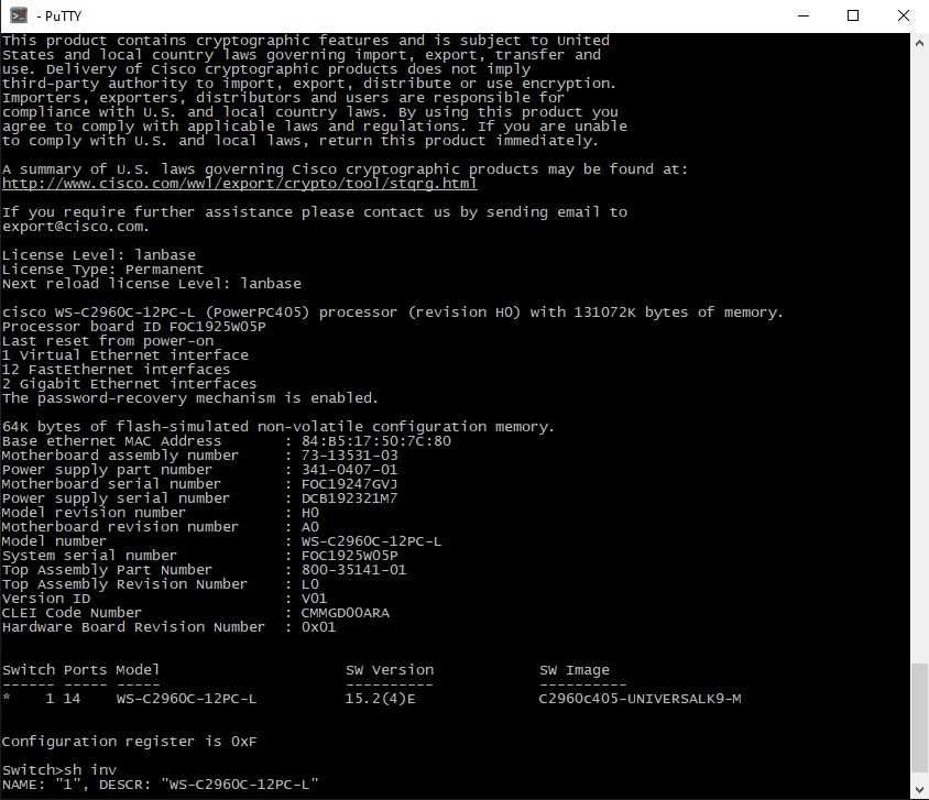 Коммутатор 8-Poe Cisco Catalyst WS-C2960C-8PC-L безнал/гарантия