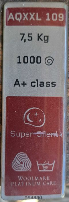 Peças Máquina de lavar roupa Ariston Aqualtis AQXXL 109