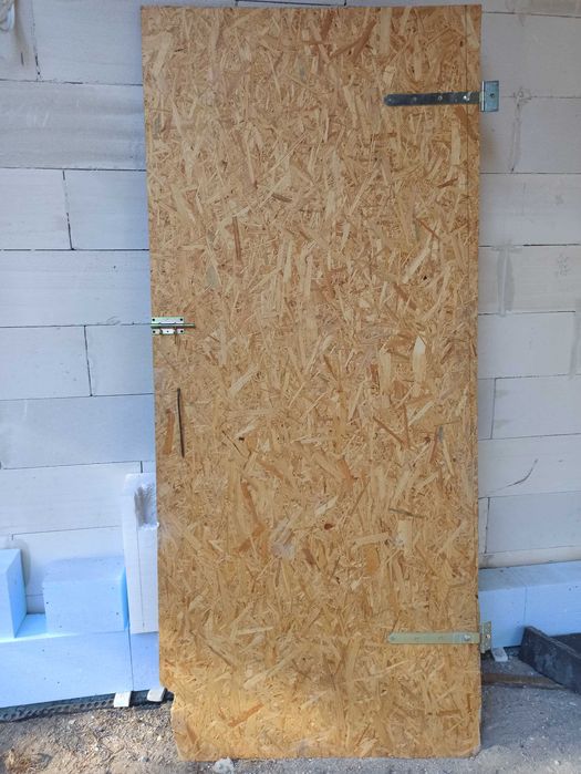 Drzwi tymczasowe budowlane 101 x 231. Dowóz.