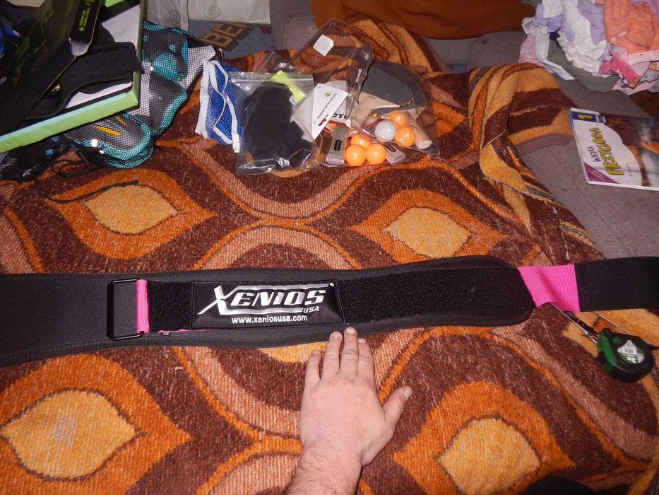 Wyprzedaż->PAS do podnoszenia ciężarów kulturystyczny rozm.M ostatni