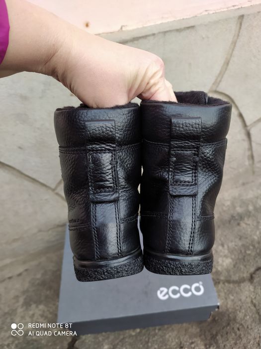 Ecco 32 ботинки на хлопчика зимові чоботи сапоги взуття ессо