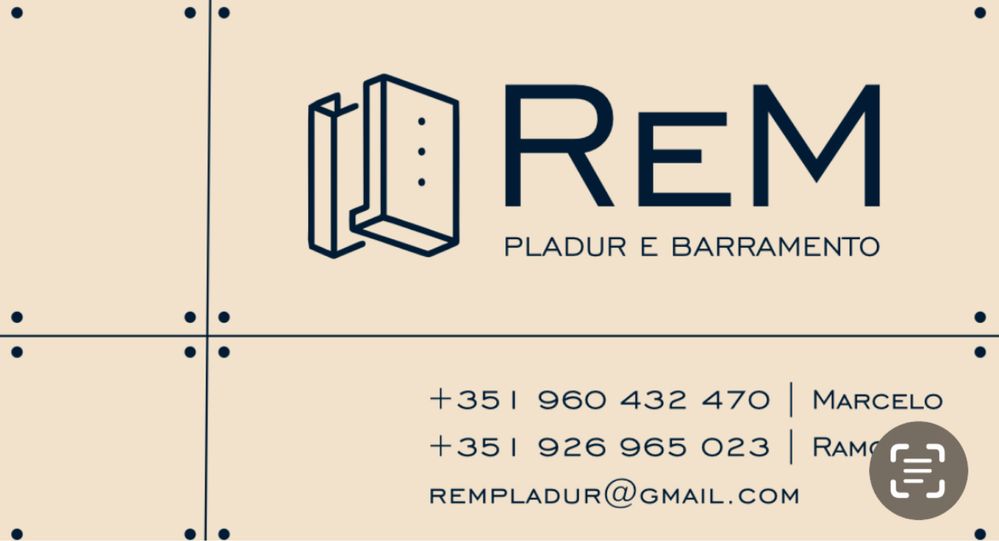 REM pladur e barramento