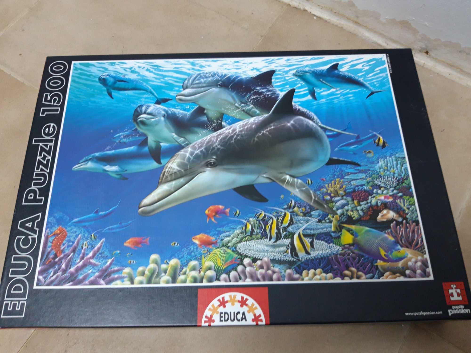 Puzzle 1500 PC - Paraíso sob o mar