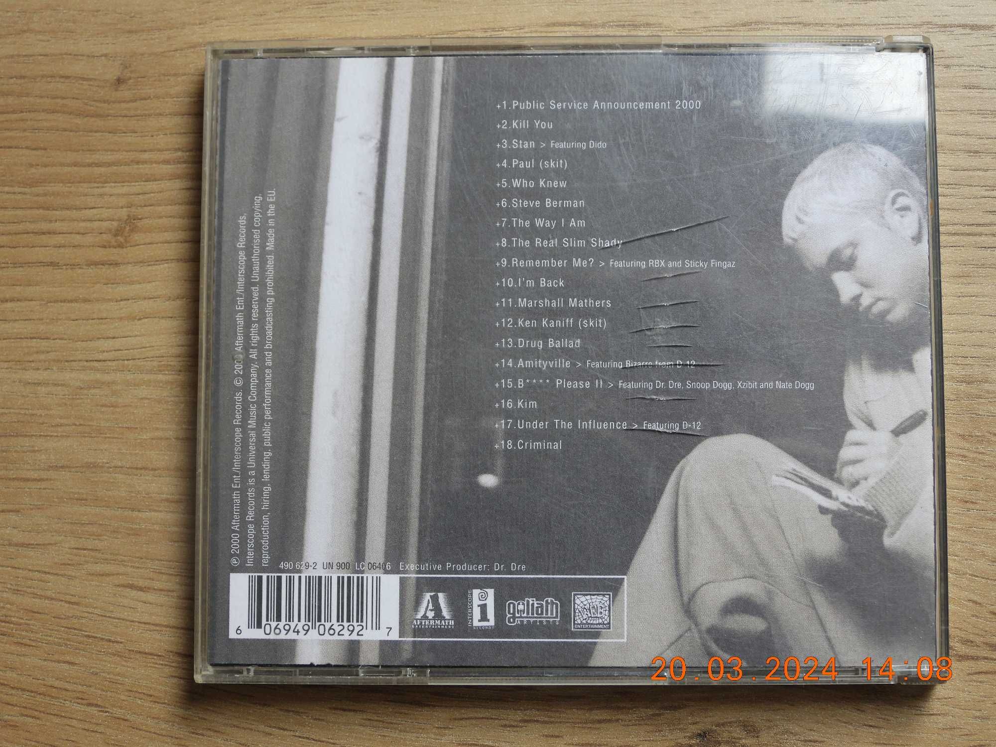 EMINEM - The Marshall Mathers CD