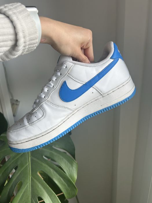 Buty Nike Air Force 1 Low 07 White photo Blue w rozmiarze 44!