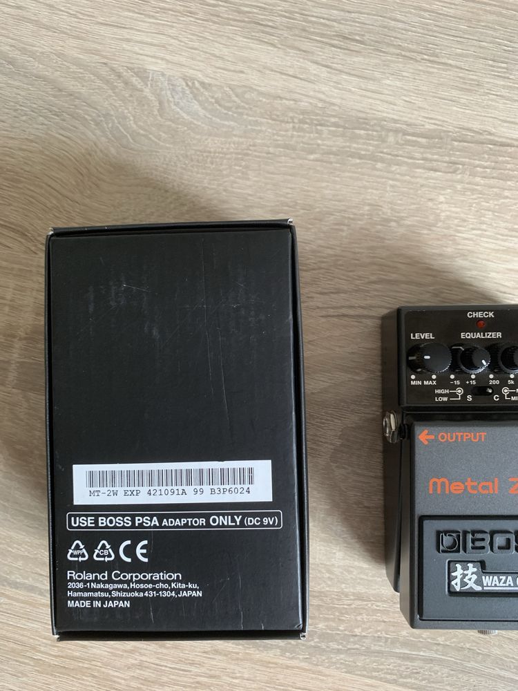 Boss Metal Zone Mt-2W Waza Craft efekt gitarowy